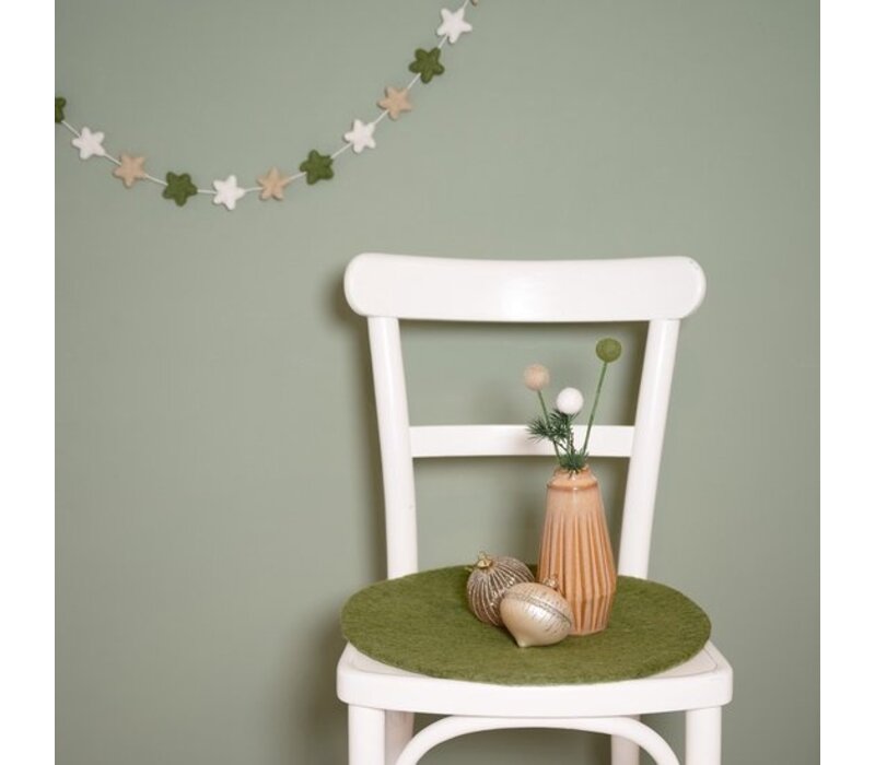 Sjaal met Verhaal - Craspedia's Mistletoe (3 stuks)