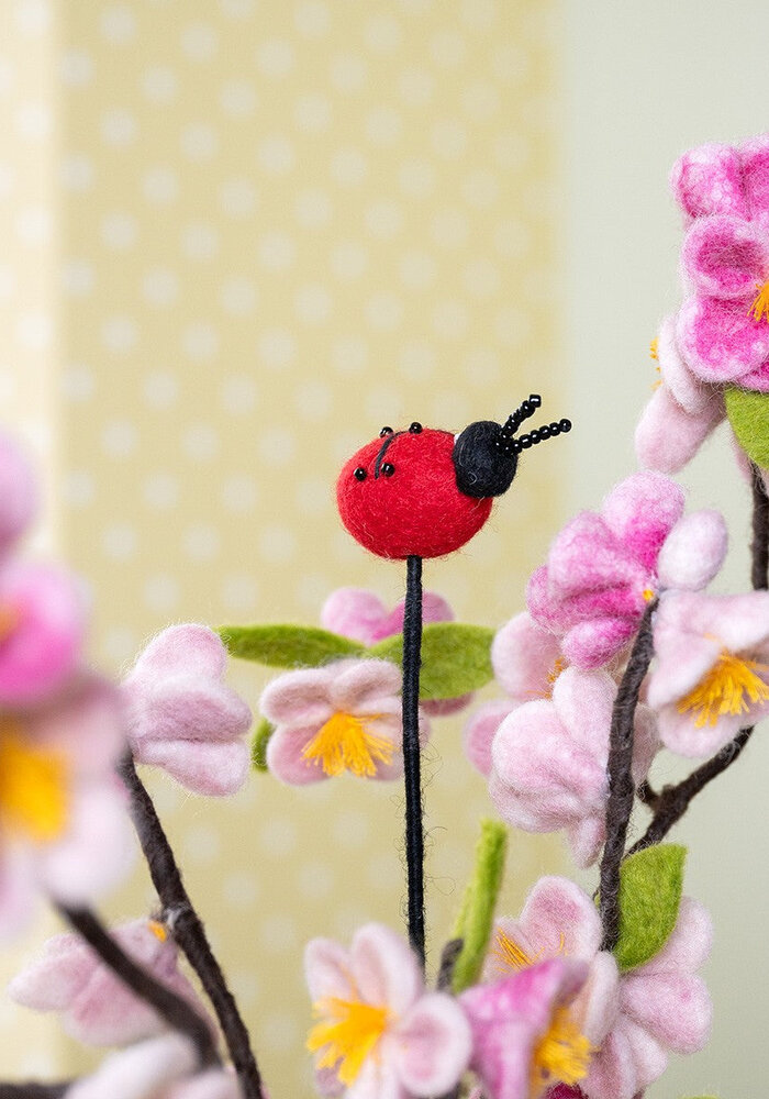 Sjaal met Verhaal - Steker met Lieveheersbeestje