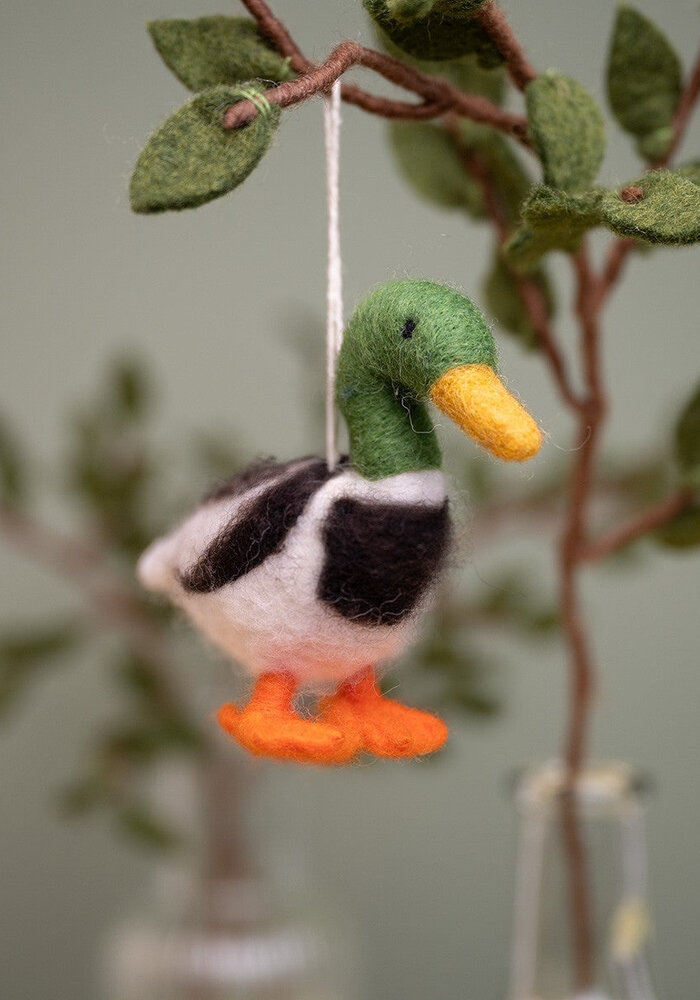 Sjaal met Verhaal - Hanger Eend: Wilde Eend Woerd