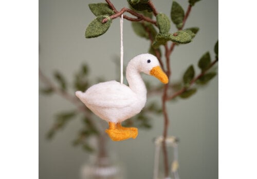 Sjaal met Verhaal Hanger Eend: Pekingeend - Sjaal met Verhaal