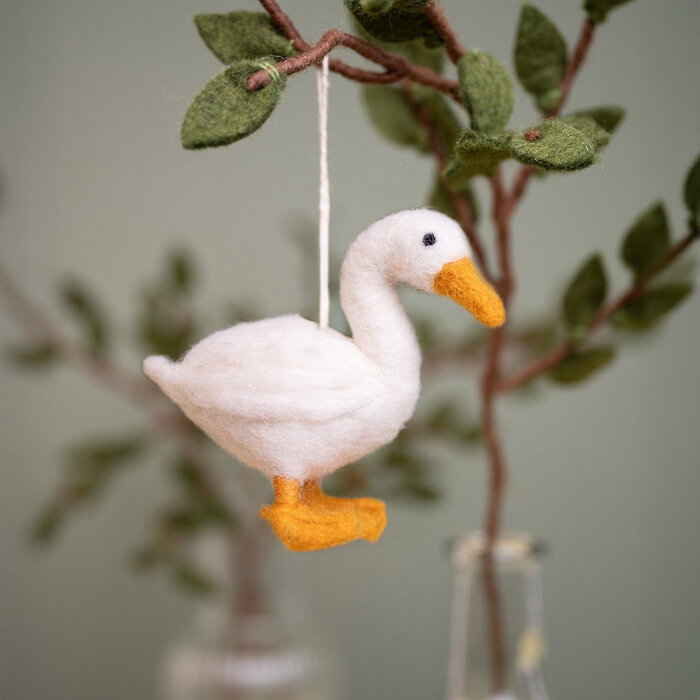 Sjaal met Verhaal Hanger Eend: Pekingeend - Sjaal met Verhaal