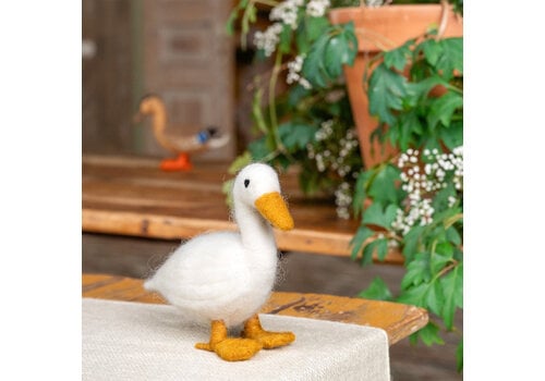 Sjaal met Verhaal Decoratie Eend: Pekingeend - Sjaal met Verhaal