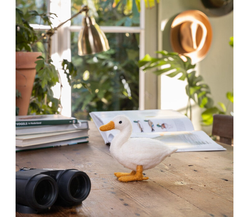 Sjaal met Verhaal - Decoratie Eend: Pekingeend