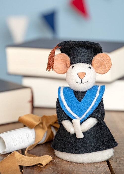 Sjaal met Verhaal Decoratie Muis Geslaagd! - Sjaal met Verhaal