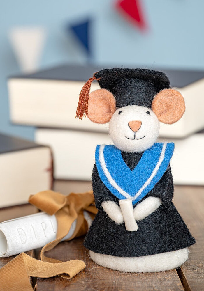 Sjaal met Verhaal - Decoratie Muis Geslaagd!