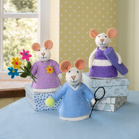 Sjaal met Verhaal - Decoratie Muis Tennis