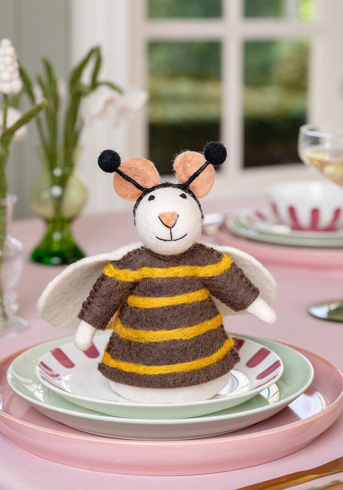 Sjaal met Verhaal - Decoratie Muis Bij