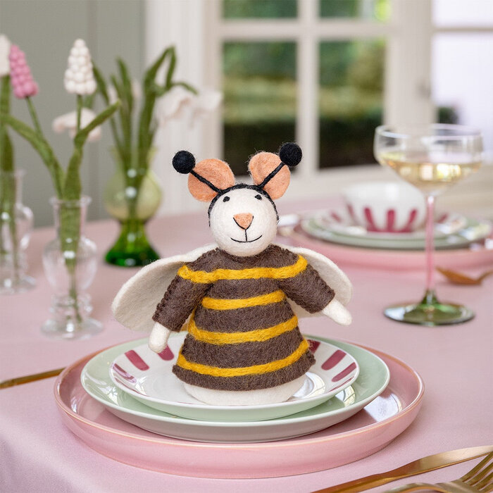 Sjaal met Verhaal - Decoratie Muis Bij