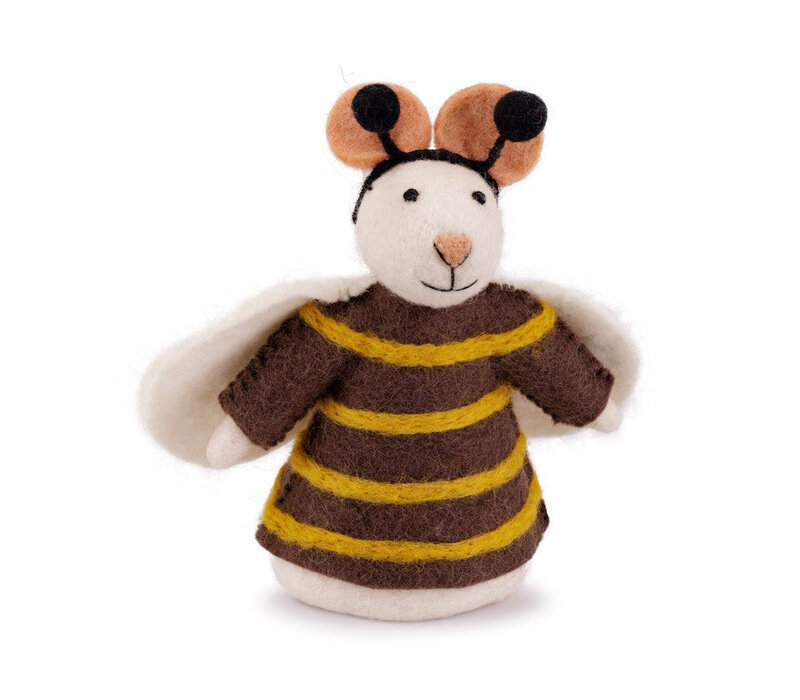 Sjaal met Verhaal - Decoratie Muis Bij