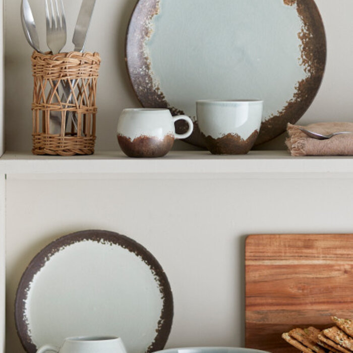 Bloomingville - Paula Plate - Brown