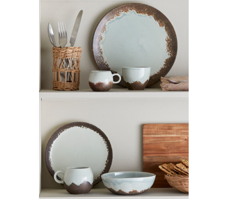 Bloomingville - Paula Plate - Brown