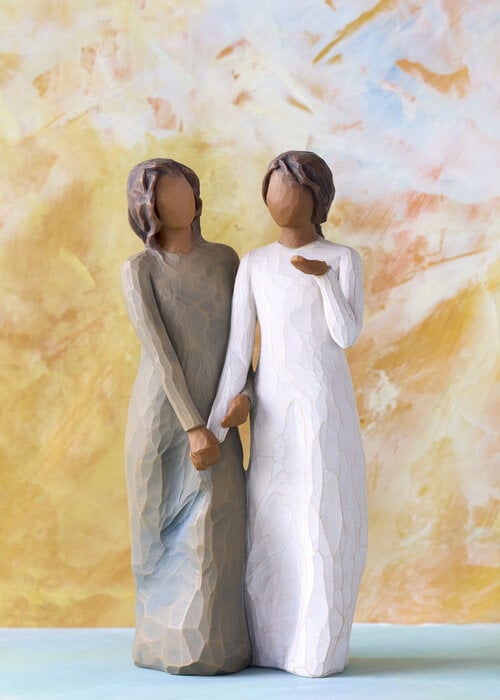 Willow Tree My sister, my friend (Darker Skin and Hair) - Willow Tree