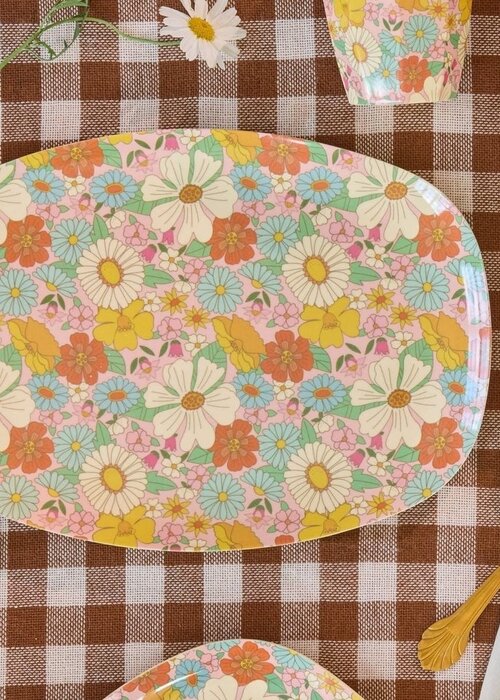 RICE Dinerbord - Flower Power - rice