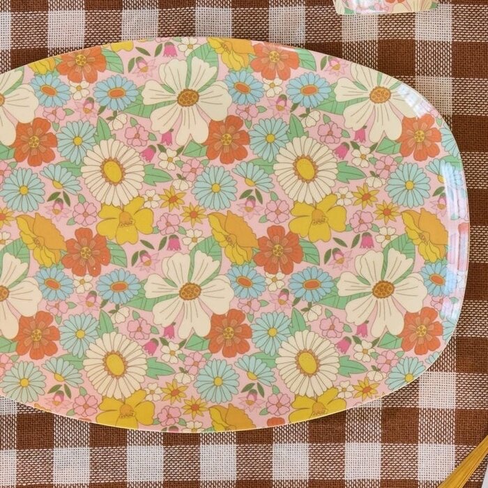 rice - Dinerbord - Flower Power