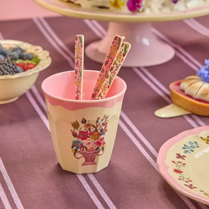 RICE - Middelgroot beker - Pink - Nathalie Lété Vol. 2