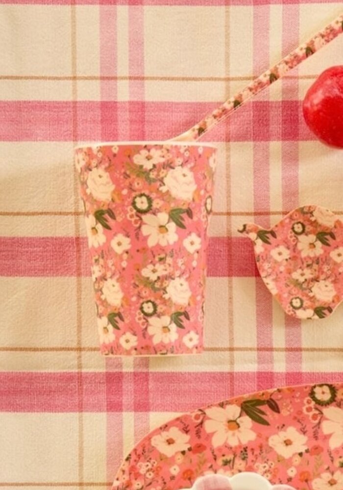 rice - Grote Beker - Allison Flower print