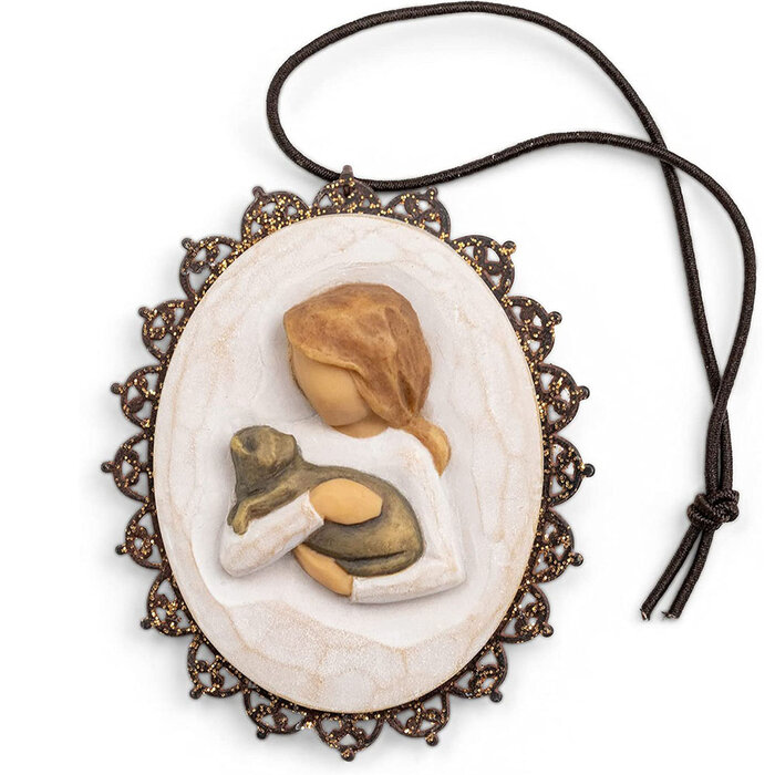 Kindness (girl) Metal-edged Ornament - Willow Tree