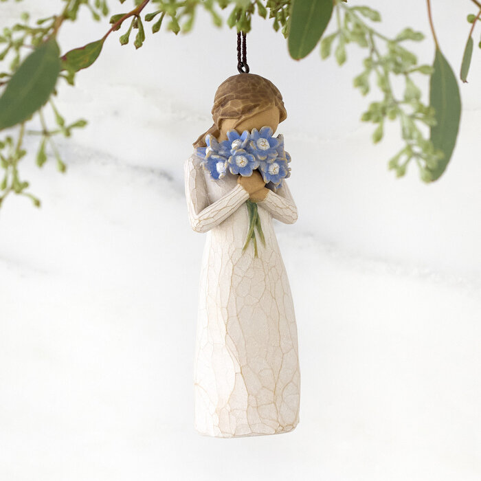Willow Tree - Forget me not Ornament