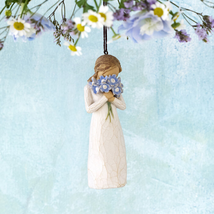 Willow Tree - Forget me not Ornament