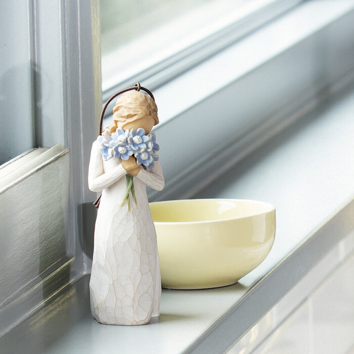 Willow Tree - Forget me not Ornament