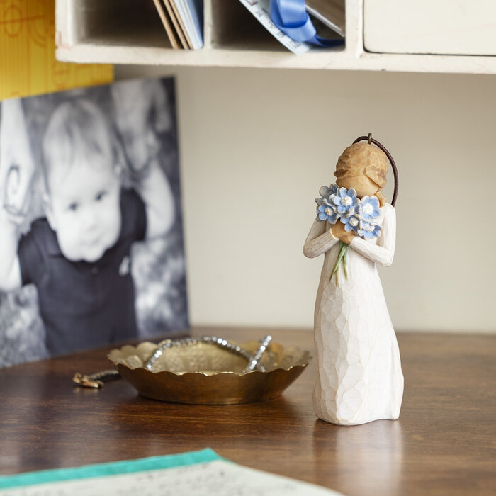 Willow Tree - Forget me not Ornament