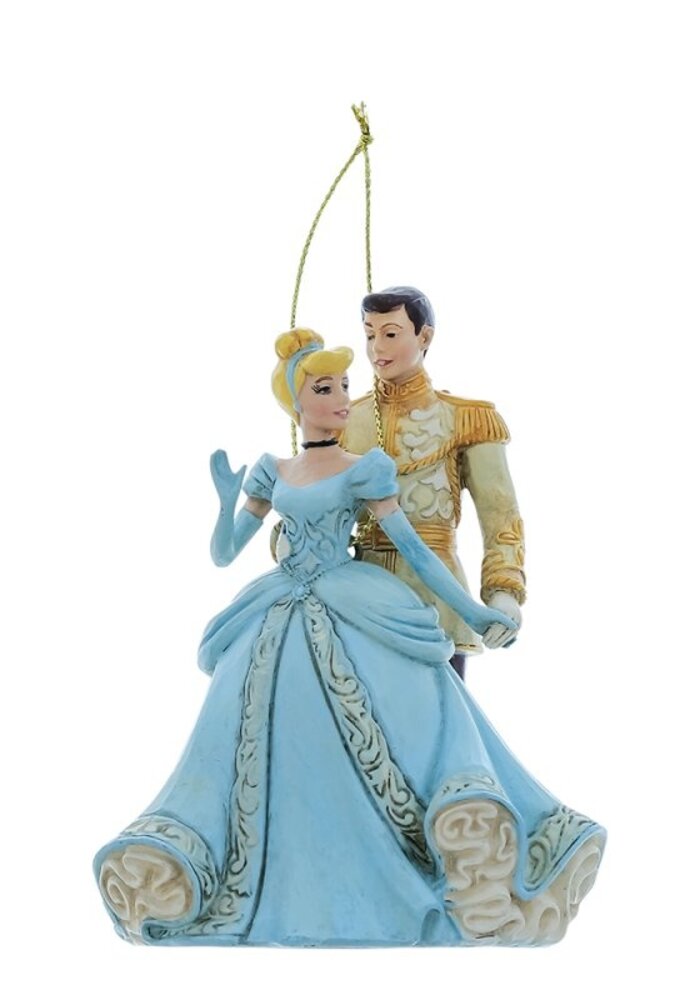 Disney Traditions - Cinderella and Prince Hanging Ornament