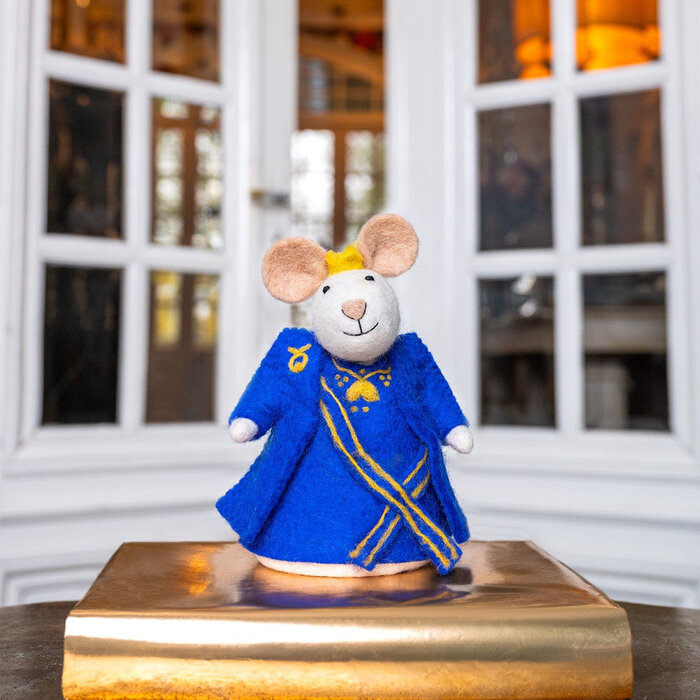 Sjaal met Verhaal Decoratie Muis Koningin - Sjaal met Verhaal