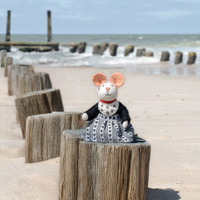 Sjaal met Verhaal - Decoratie Muis Zeeuws Muisje