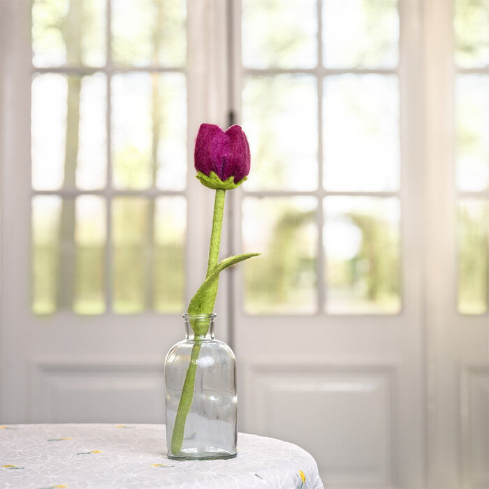 Sjaal met Verhaal - Bloem: Tulp Mila