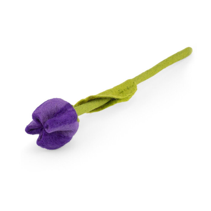 Sjaal met Verhaal - Bloem: Tulp Pleun