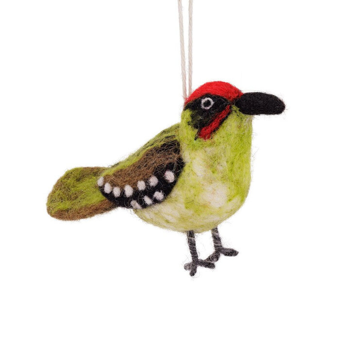 Sjaal met Verhaal - Groene Specht