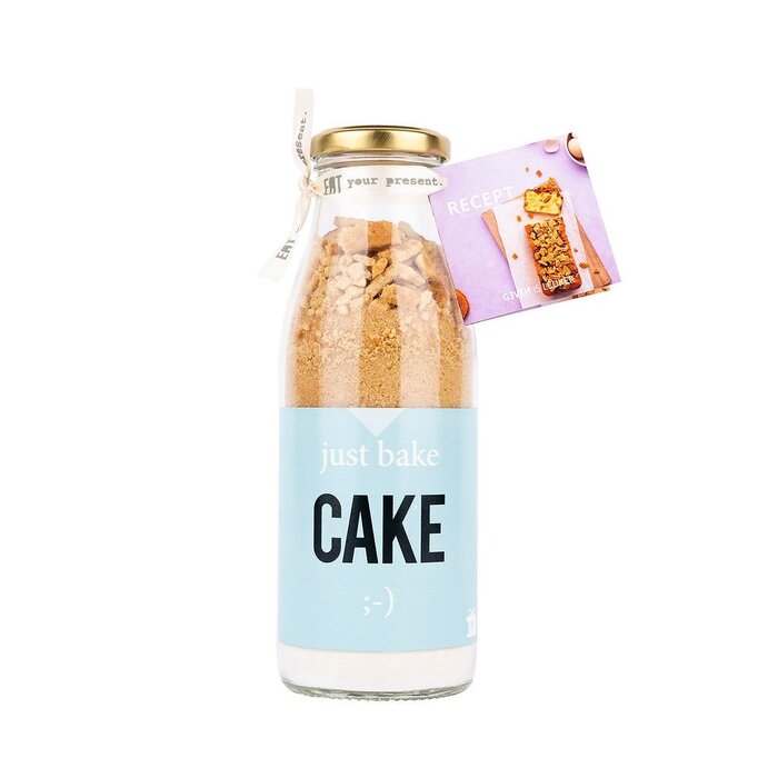 Geven is leuker - Bakfles - Just bake a cake