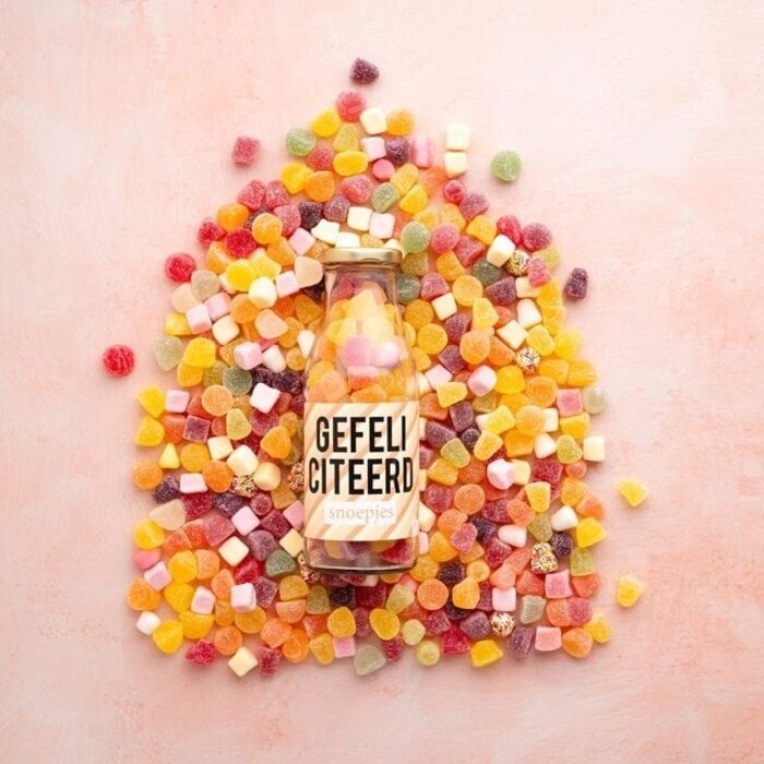 Geven is leuker Gefeliciteerd snoepjes -  Geven is leuker