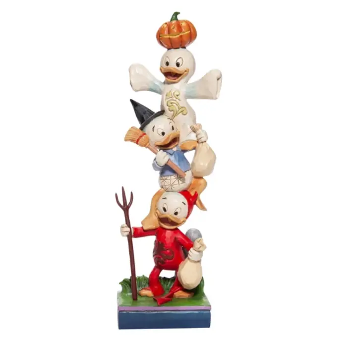 Disney Traditions Huey, Dewey and Louie Stacked Halloween - Disney Traditions