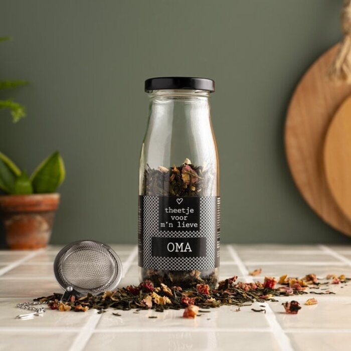 Geven is leuker Theetje voor m’n lieve oma - Geven is Leuker