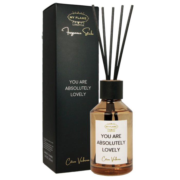 My Flame Lifestyle You Are Absolutely Lovely - Geurstokjes Citrus Verbena - My Flame Lifestyle