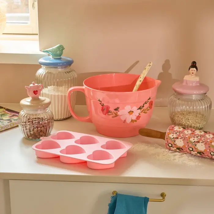 RICE - Voorraadpot Glas Small Creme