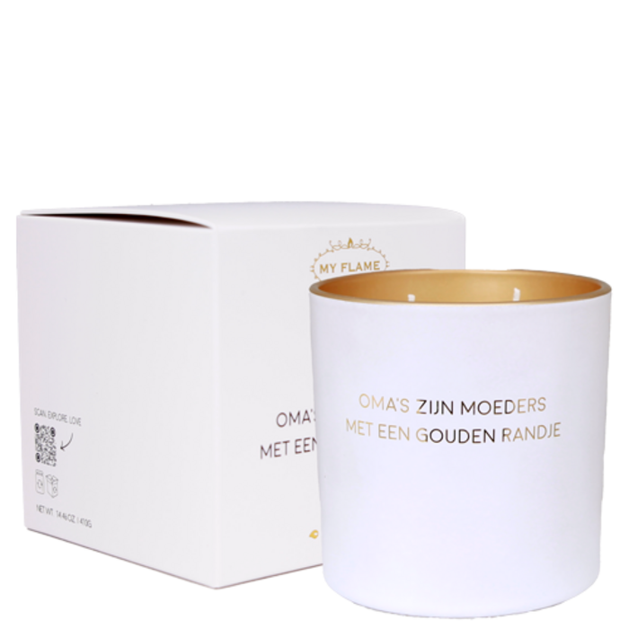My Flame Lifestyle - Sojakaars Oma's zijn moeders met een gouden randje
