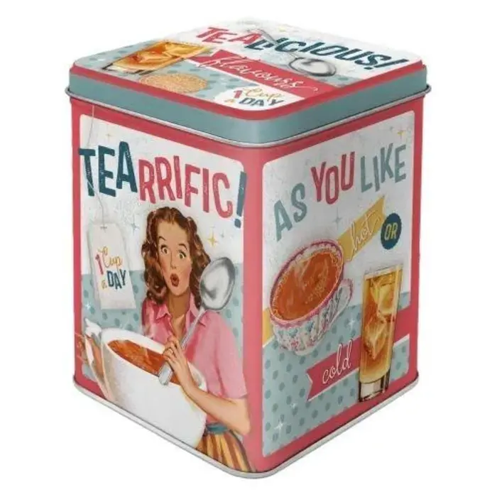 Nostalgic Art - Tea Box Tealicious & Tearrific