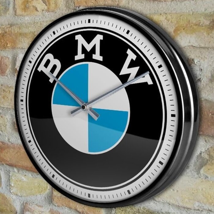 Nostalgic Art BMW Logo Wandklok - Nostalgic Art