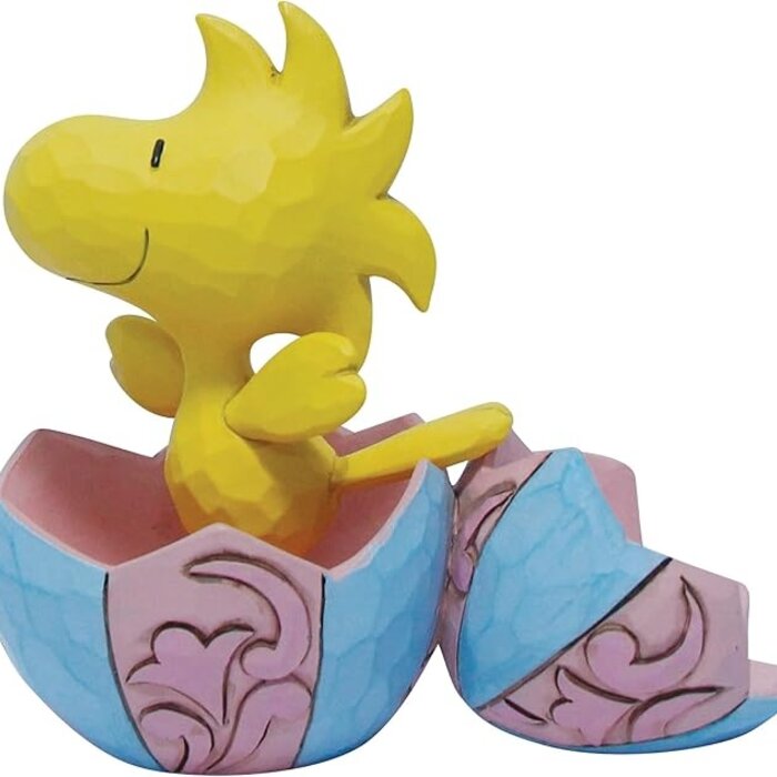 Peanuts by Jim Shore - Woodstock in Easter Egg beeldje