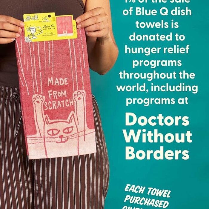 Blue Q - Theedoek Made Of Scratch