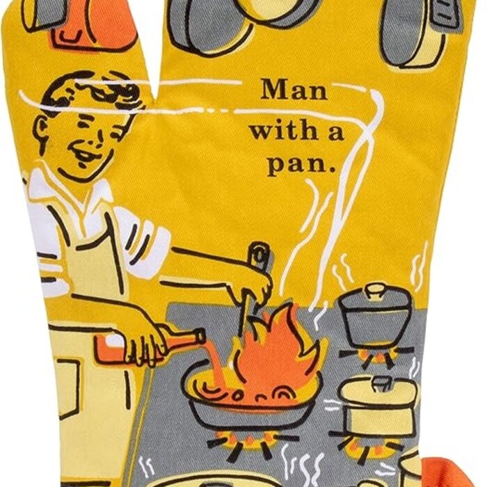 Blue Q - ovenwant Man With a Pan