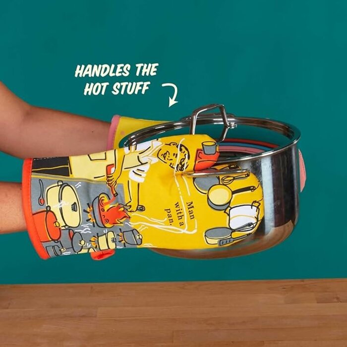 Blue Q - ovenwant Man With a Pan