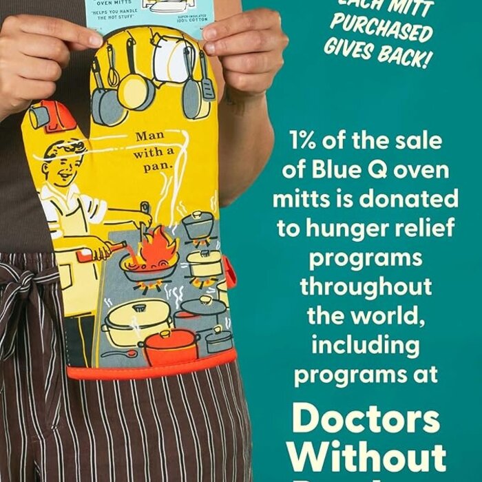 Blue Q - ovenwant Man With a Pan