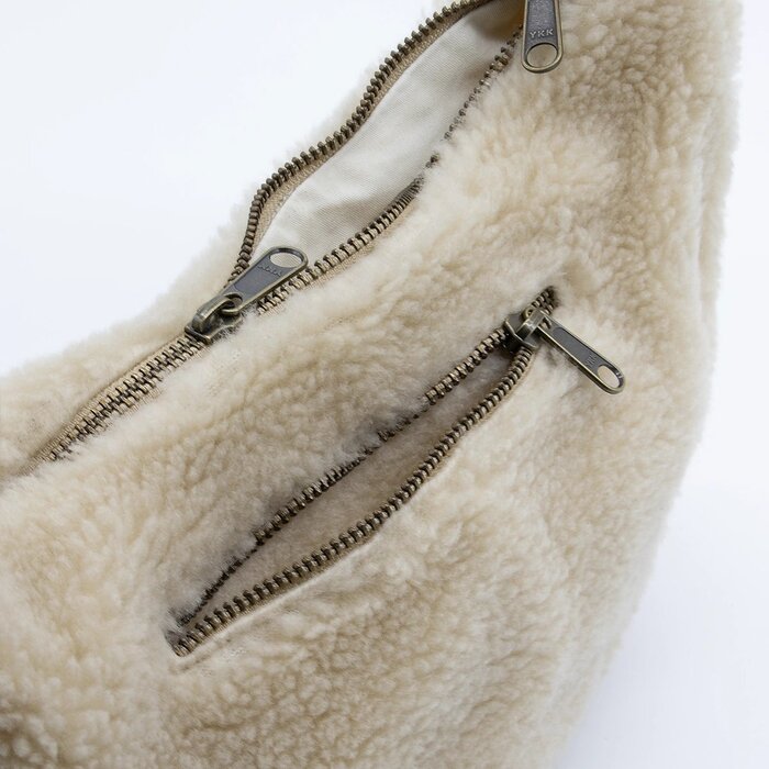 Hindbag - Heuptas Andrea Teddy Beige