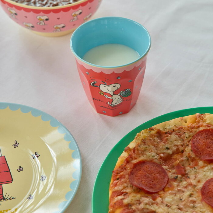 RICE Beker Medium Snoopy rood – RICE