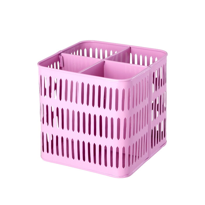 RICE Metalen Tray Vierkant Roze Groot – RICE