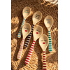 Theelepels roze & rood (set van 3) – RICE