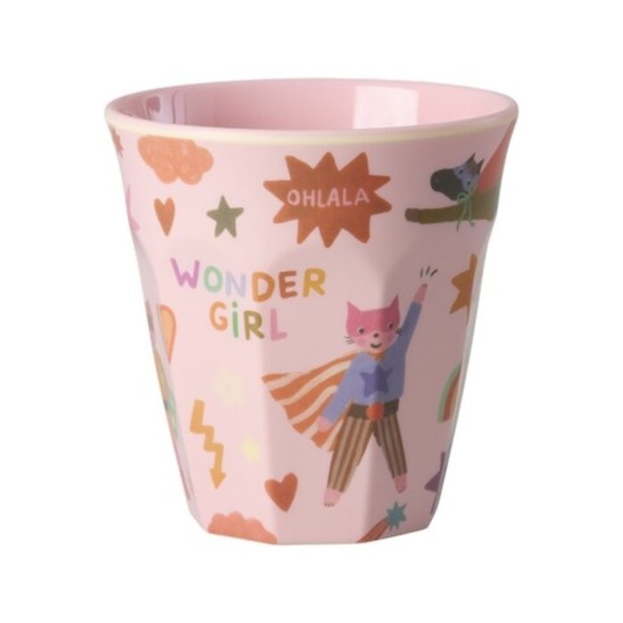 RICE – Beker Medium Hero roze